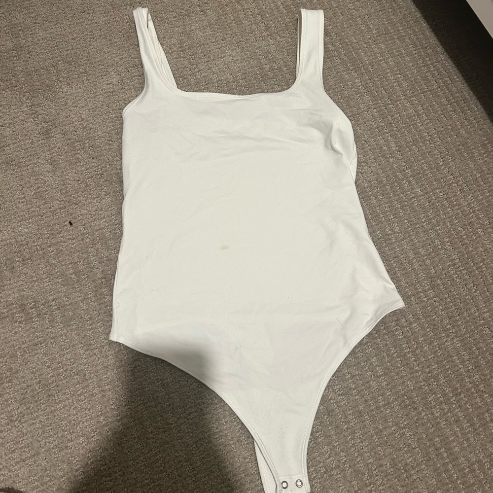 Abercrombie & Fitch White Bodysuit
